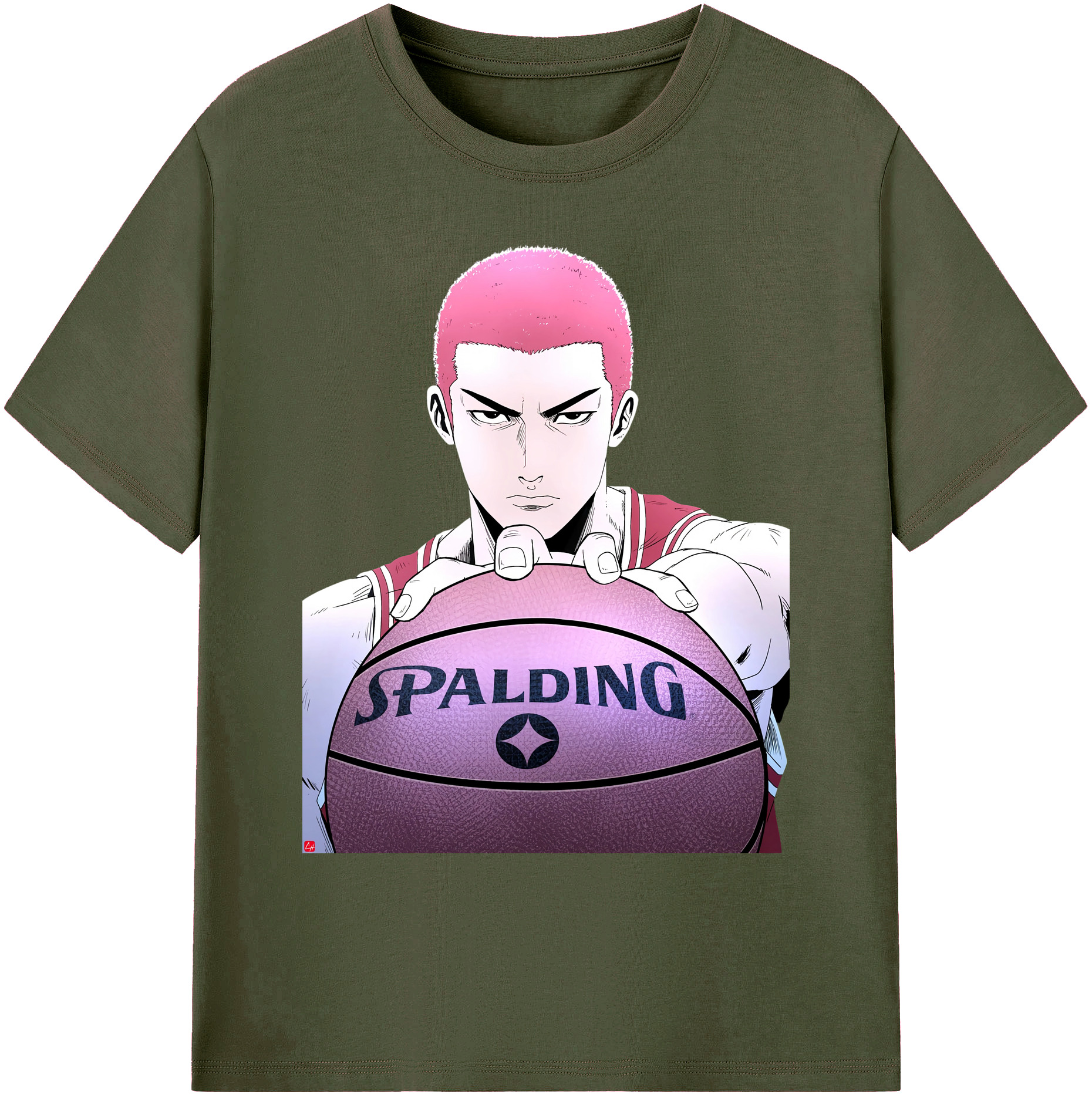 （画像用） SLAM DUNK／スラムダンク 綿100％ メンズ半袖Tシャツ｜肌触りやわらか＆通気性